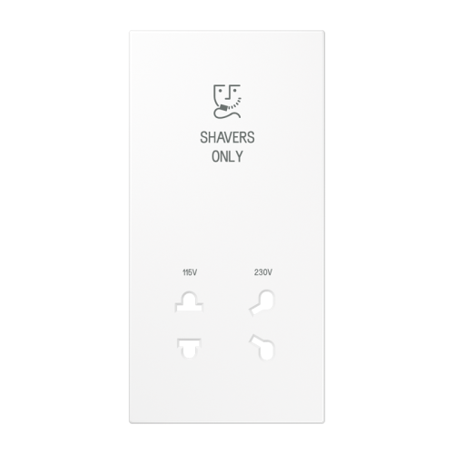Jung Afdekking LS990 alp.wit voor scheer wcd. - 4011377070059 - 20020491