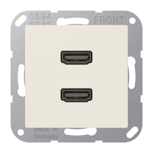 Jung Afdekking A(S)500 wit voor 2xHDMI - 4011377070790 - 20019941