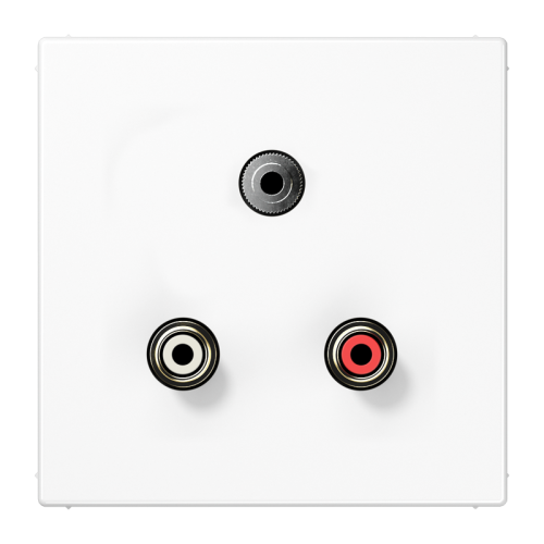 Jung Afdekking LS90 alpin wit voor Audio/Jack - 4011377070967 - 20020015