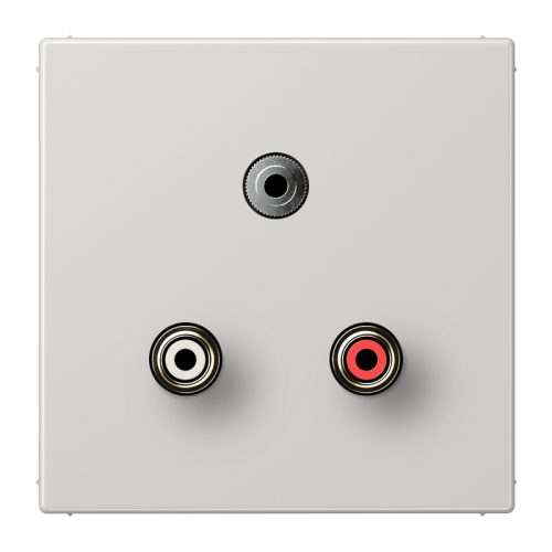 Jung Afdekking LS990 licht grijs v.Audio/Jack - 4011377070974 - 20020012