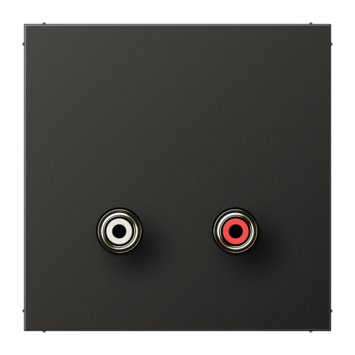 Jung Afdekking LS-antraciet v.Cinch Audio - 4011377071117 - 20019976