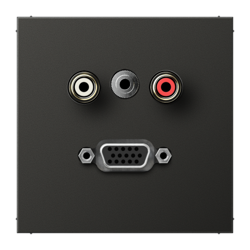 Jung Afdekking LS-antraciet v. Audio/Jack/VGA - 4011377071599 - 20019978