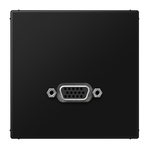 Jung Afdekking LS990 zwart voor 1xVGA - 4011377071872 - 20020039