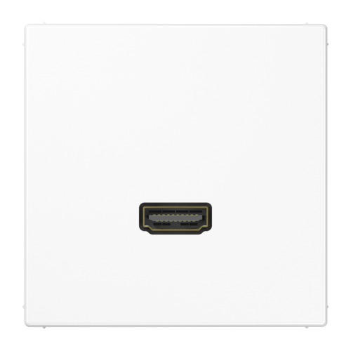 JUNG afdekking voor 1x hdmi alpin wit mals1112ww - 4011377071940 - 11000497