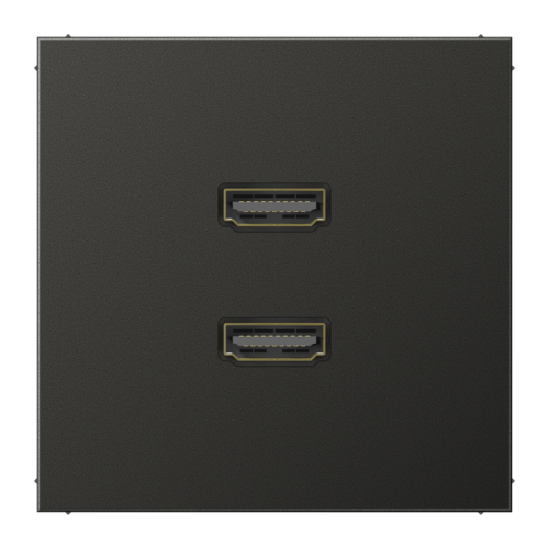 Jung Afdekking LS-antraciet voor 2xHDMI - 4011377072183 - 20019986