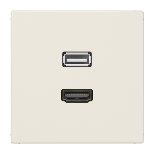 Jung Afdekking LS990 wit voor HDMI/USB - 4011377072411 - 20020067