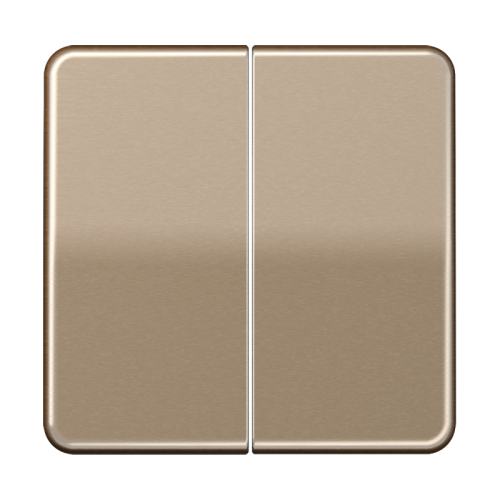 Jung LB taster CD 2v goudbrons - 4011377076907 - 20017732