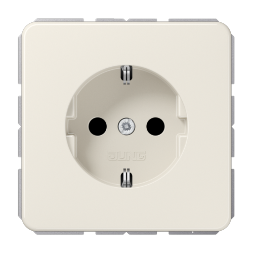 Jung Wcd.CD500 wit slagv. met schroefklemmen - 4011377080195 - 20017669