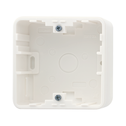 Jung Opbouwkap CD500 wit 1-voudig - 4011377082250 - 20017954