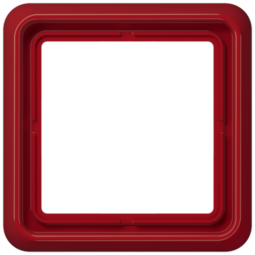 Jung Afdekraam WU500 rood 1-voudig - 4011377082526 - 20017978