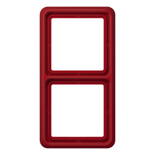 Jung Afdekraam WU500 rood 2-voudig - 4011377082533 - 20018004