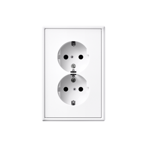 Jung Wcd. LS990 a.wit 2vdg.met besch.cont - 4011377086418 - 20019387