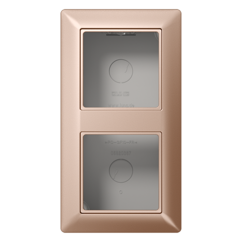 Jung Opbouwkap 2-voudig AS500 champagne - 4011377094697 - 20017079