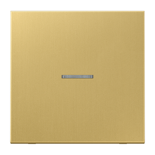 Jung Schakelwip met lens LS messing klassiek - 4011377101326 - 20020247