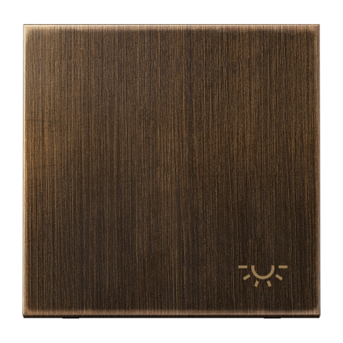 Jung Schakelwip lampsymb. LS messing antiek - 4011377101418 - 20020254