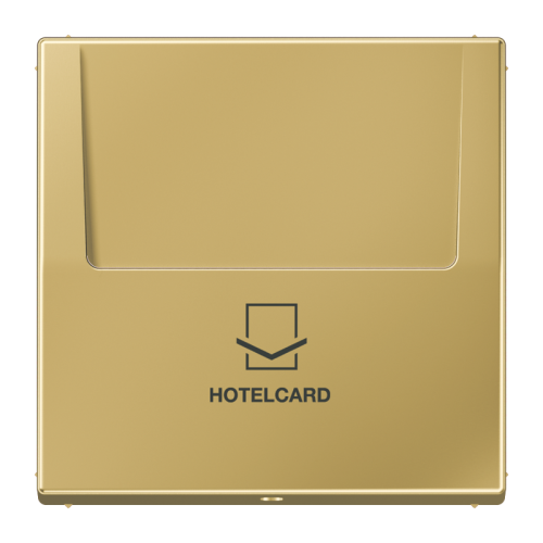 Jung Afdekking hotelcard LS messing klassiek - 4011377101623 - 20020235