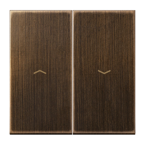 Jung Schakelwip serie pijl LS messing antiek - 4011377101715 - 20020272