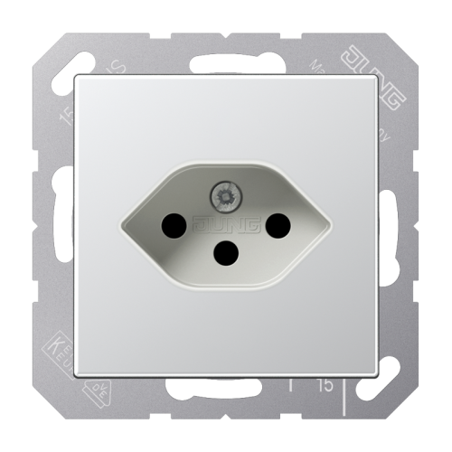 Jung Wcd.A500 aluminium Zwitserse norm type13 - 4011377102491 - 20015195