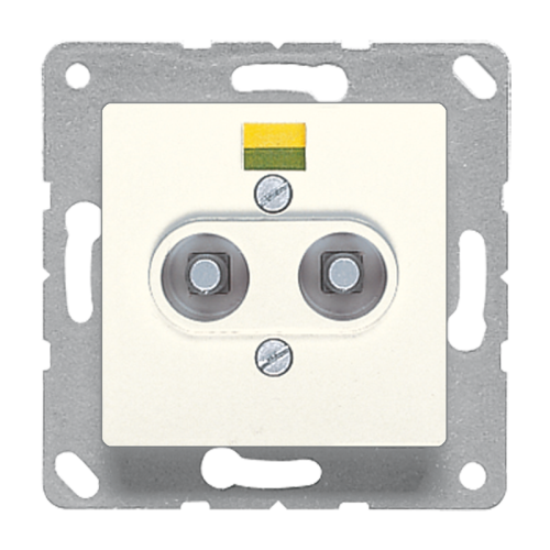 Jung Potentiaal aardingscontactdoos wit 50x50 - 4011377115620 - 20014515
