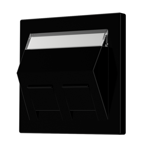 Jung Afdek.LS990 zwart voor montage adaptor - 4011377119680 - 20019435