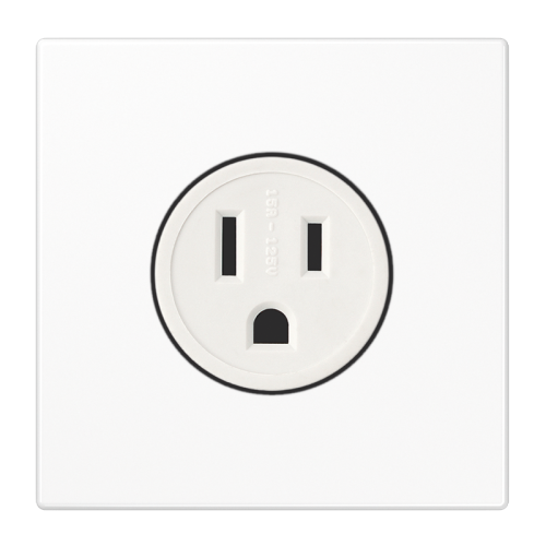 Jung WCD US-Nema 15A LS alpine wit - 4011377125421 - 20019399