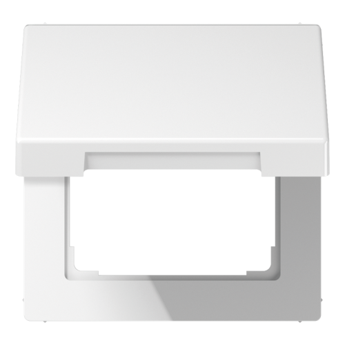 Jung Klapdeksel LS990 alpine wit slagvast - 4011377127104 - 20019625