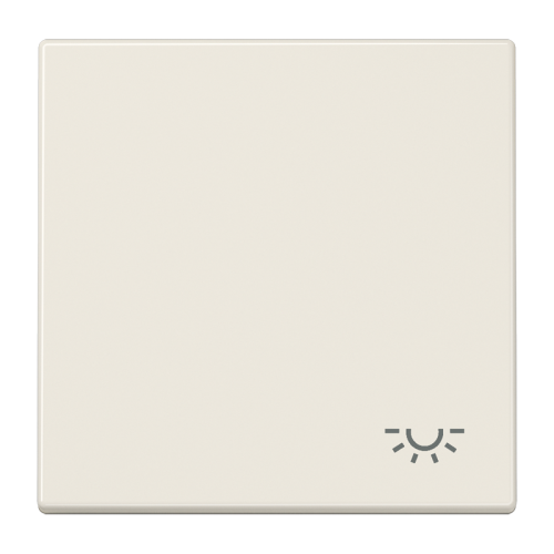 Jung Schakelwip LS990 wit met symbool licht - 4011377128705 - 20019667