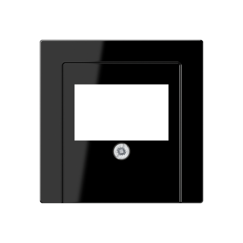 Jung Afdekking A500 zwart v.speaker aansluit. - 4011377131682 - 20016015