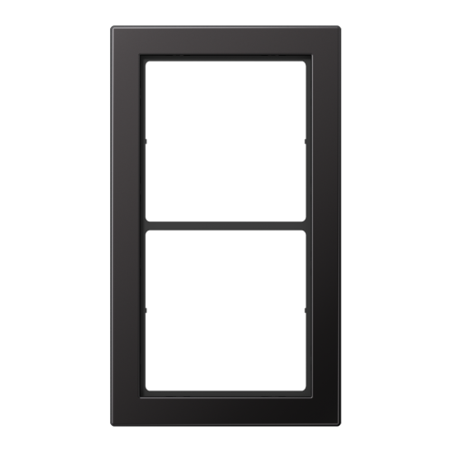 Jung Afdekraam LS-Flat-Des.Dark 2-voudig - 4011377139688 - 20018721