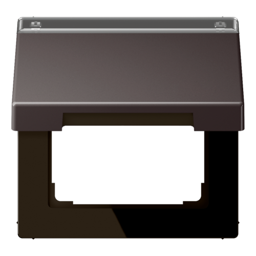 Jung Klapdeksel LS-Dark met tekstvenster - 4011377140271 - 20016780