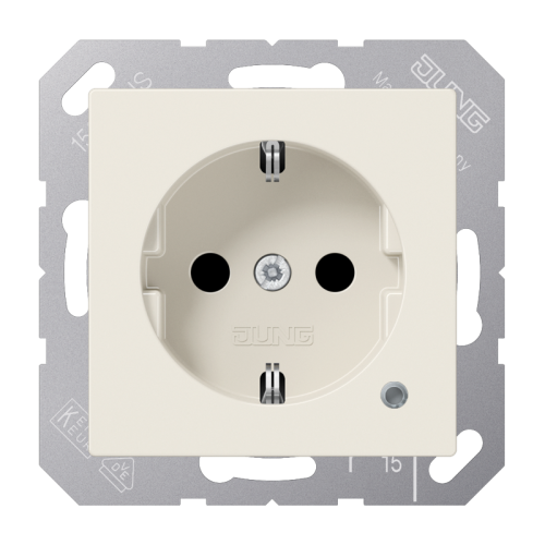 Jung Wcd A(S)500 wit slagv.besch.cont&ko.lamp - 4011377145016 - 20015475