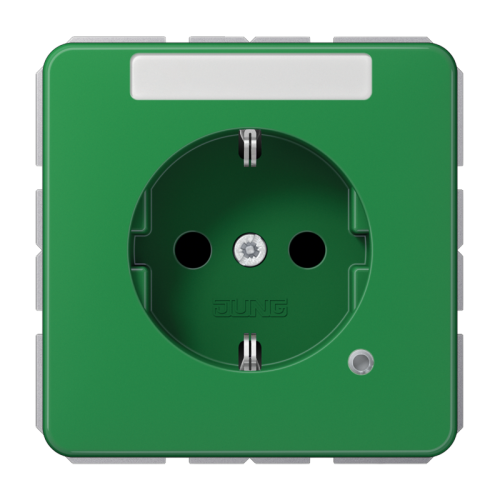 Jung Wcd. CD500 groen m.R/A,tekstv.&glimlamp - 4011377146969 - 20017652