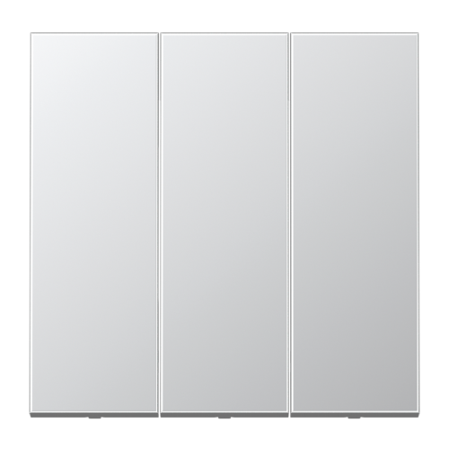 Jung Schakelwip LS-aluminium  3-voudg - 4011377147843 - 20016833