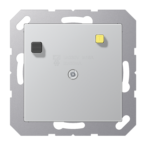Jung Inbouw aardlekschak. 30mA A500 alu - 4011377148819 - 20015811