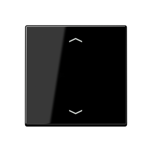 Jung LB taster A 1v stand. slv. zwart pijl - 4011377151512 - 20015626