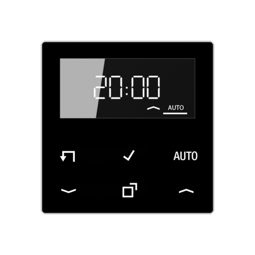 Jung Afdek.A500 zwart stand/timer v.o.a1730JE - 4011377153547 - 20015709