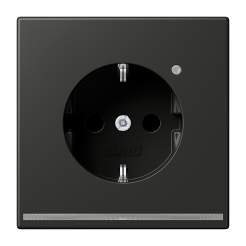 Jung Wcd LS-antraciet met LED en lichtsensor - 4011377154841 - 20016517