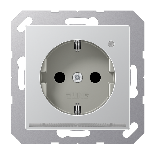 Jung Wcd. A500 aluminium m.LED & lichtsensor - 4011377154933 - 20015231