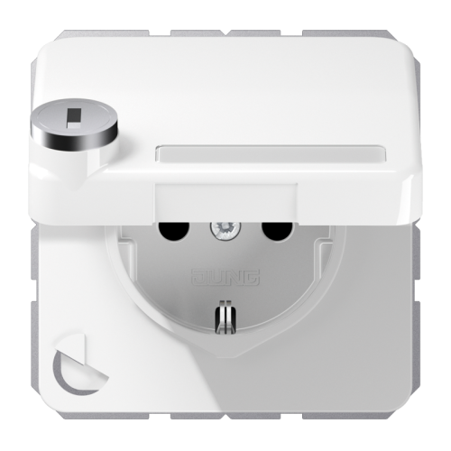 Jung Wcd CD500 a.wit klapd.,tekstvenst.&slot - 4011377157842 - 20017607