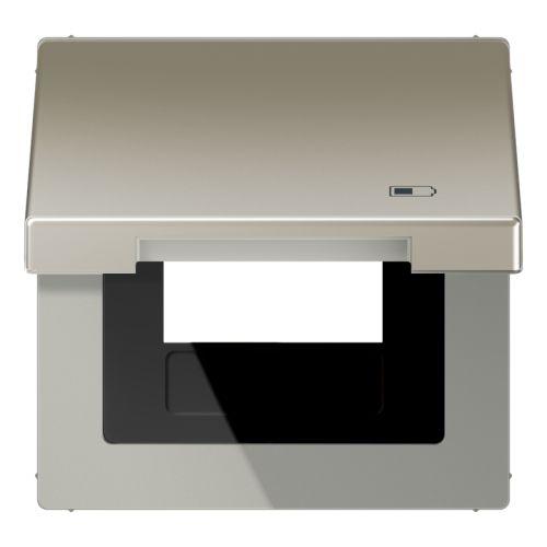 Jung Klapdeksel LS-edelst.met symbool  Lader - 4011377164079 - 20018640