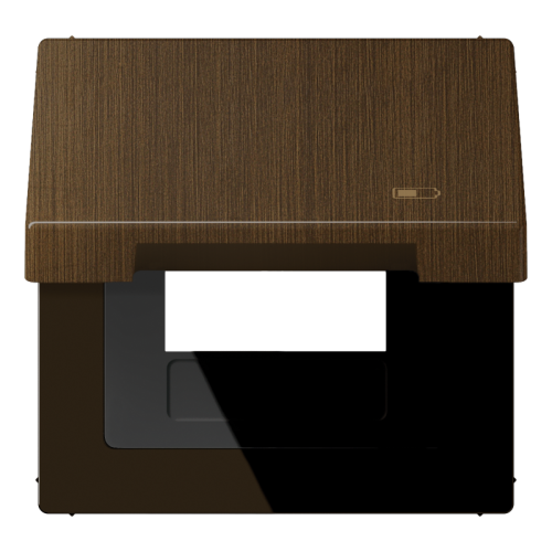 Jung Klapdeksel LS-mess.klas.m.symb. Lader - 4011377164123 - 20020244