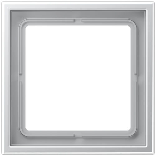 Jung Afdekraam LS-ZERO aluminium gelakt 1-vdg - 4011377164703 - 20019878
