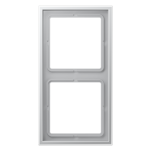 Jung Afdekraam LS-ZERO aluminium gelakt 2-vdg - 4011377164741 - 20019880
