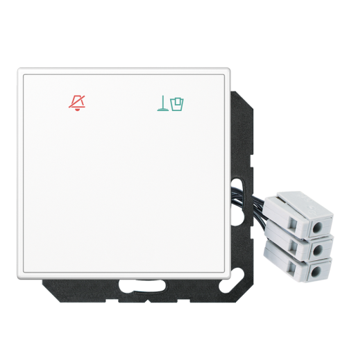Jung Hotelschakelwip LS990 a.wit glas buitenm - 4011377166271 - 20019789