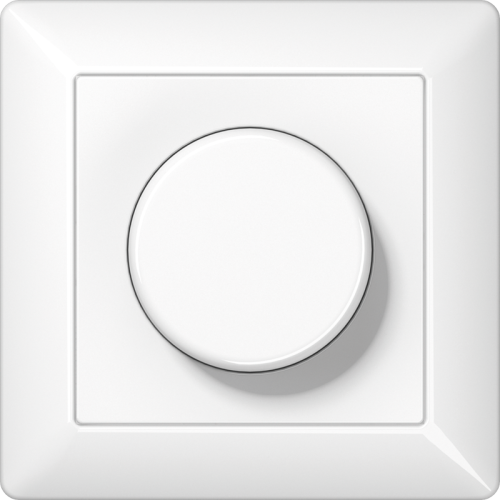 Jung LED Dimmer AS500 alp.wit m.volle afdek. - 4011377167124 - 20017032