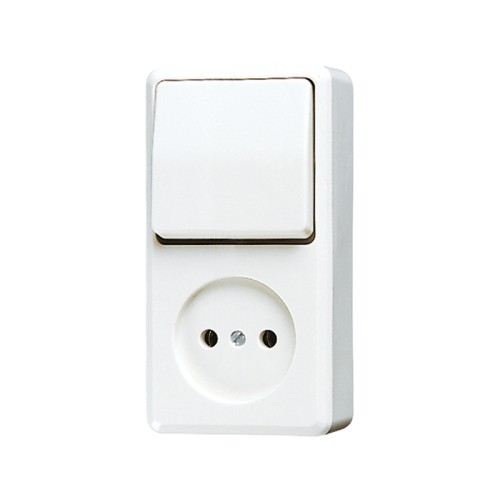 Jung Combinatie wissel AP600 zonder R/A WW - 4011377171923 - 20014895