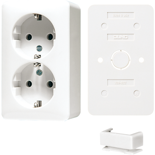 Jung Wcd. AP600 a. wit 2-vdg.met R/A Bundel - 4011377171985 - 20017252
