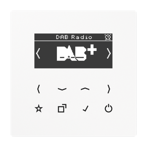 Jung Smartradio DAB+ LS990 alpine wit - 4011377172364 - 20018418
