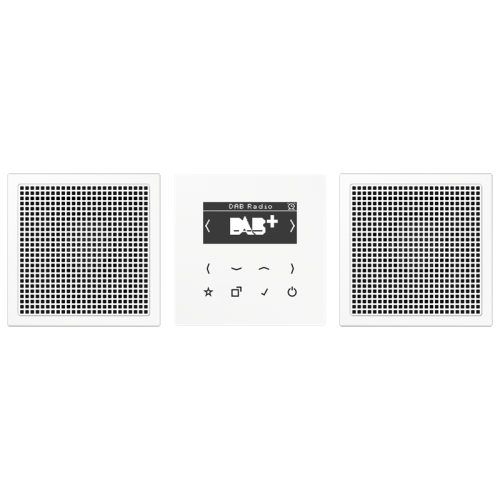 Jung Smartradio DAB+ stereo LS990 alpine wit - 4011377172470 - 20018412