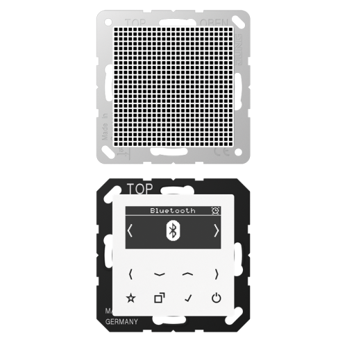 Jung Smartradio DAB+ mono & BT A500 alp.wit - 4011377172647 - 20018373